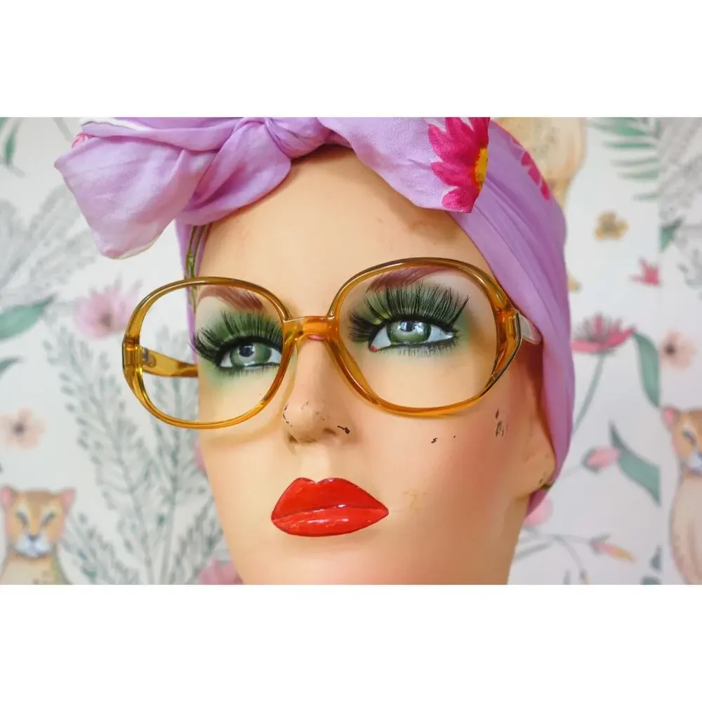 Vintage Christian Dior Eyeglass 1970s Germany Optyl for PARTS repair Grandma